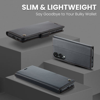 Galaxy S25 Edge Pu Wallet Case [Black]