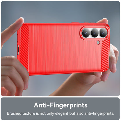 Galaxy S26 Plus Carbon Fibre Case [Red]