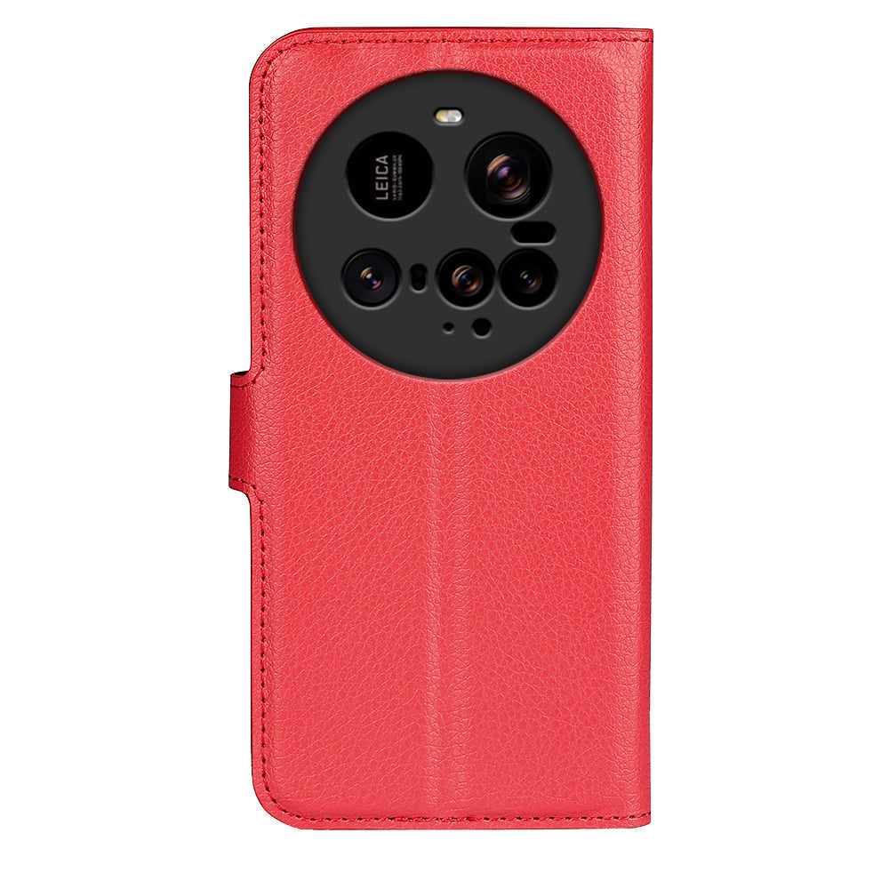 Xiaomi 15 Ultra Pu Wallet Case [Red]