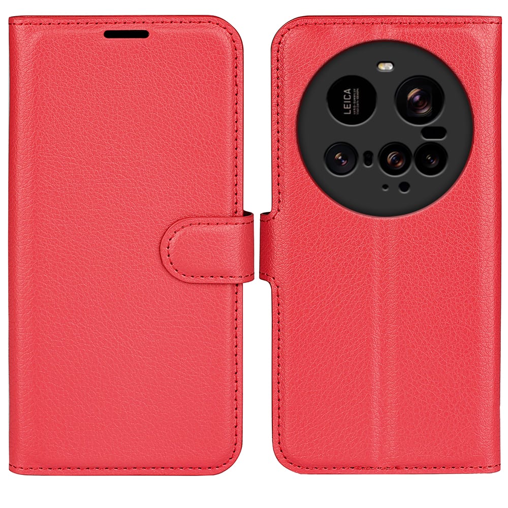 Xiaomi 15 Ultra Pu Wallet Case [Red]