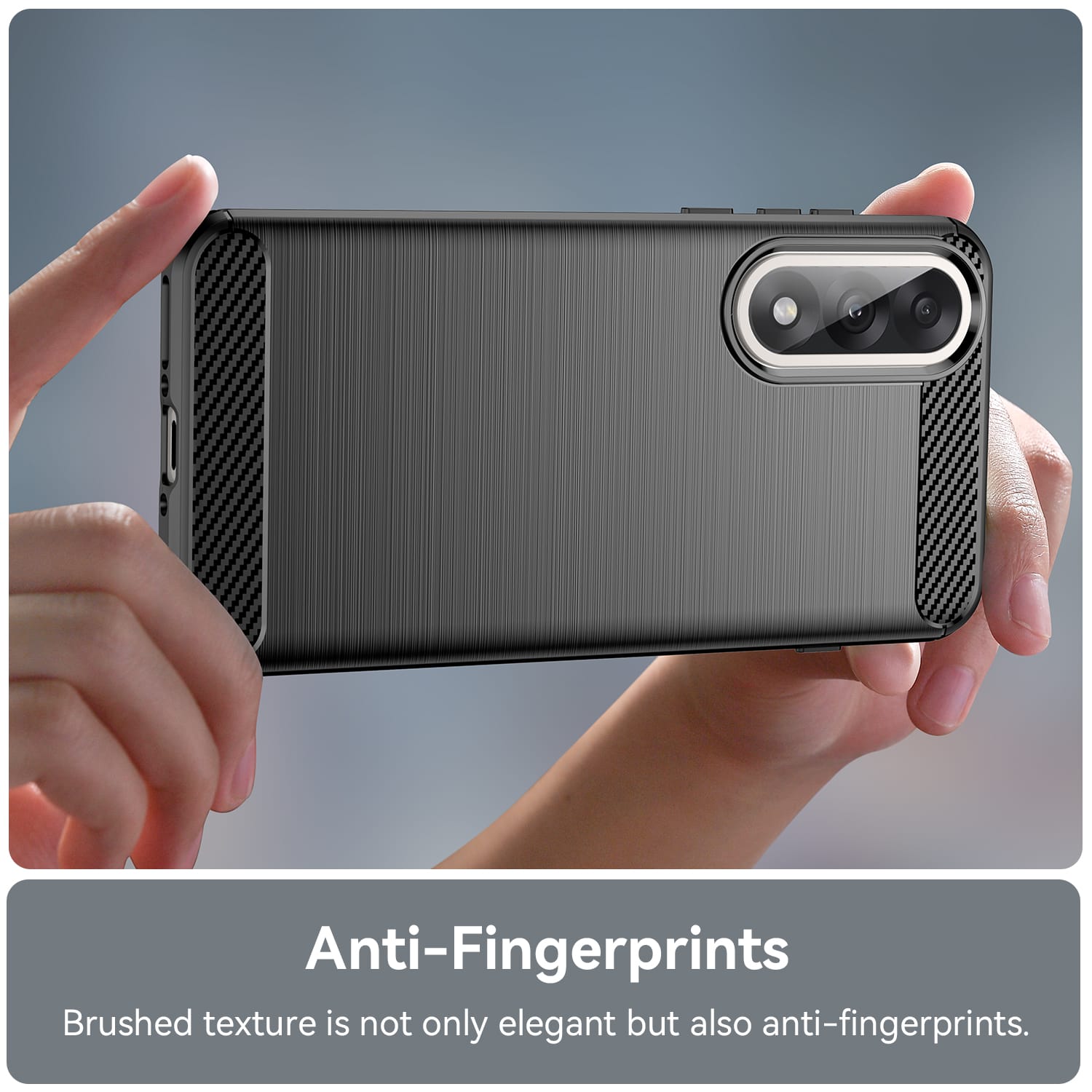 Oneplus Nord 5 Carbon Fibre Case [Black]