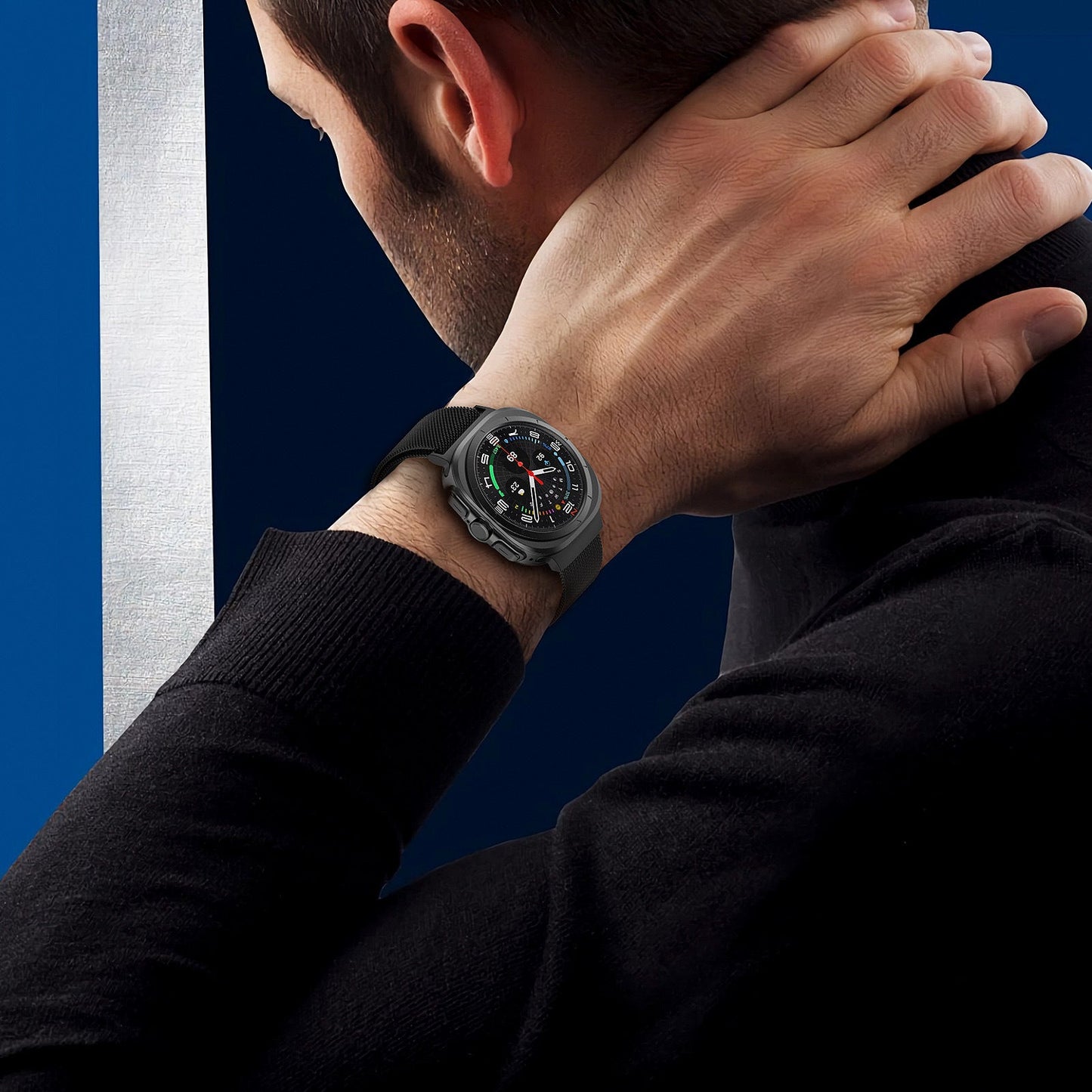 Samsung Galaxy Watch Ultra 47Mm Milanese Loop Strap [Silver]