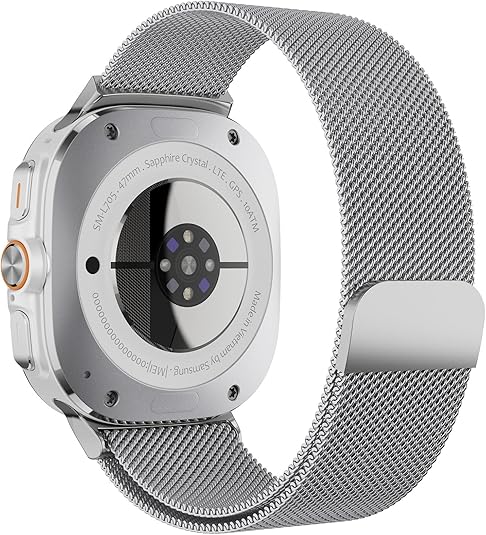 Samsung Galaxy Watch Ultra 47Mm Milanese Loop Strap [Silver]