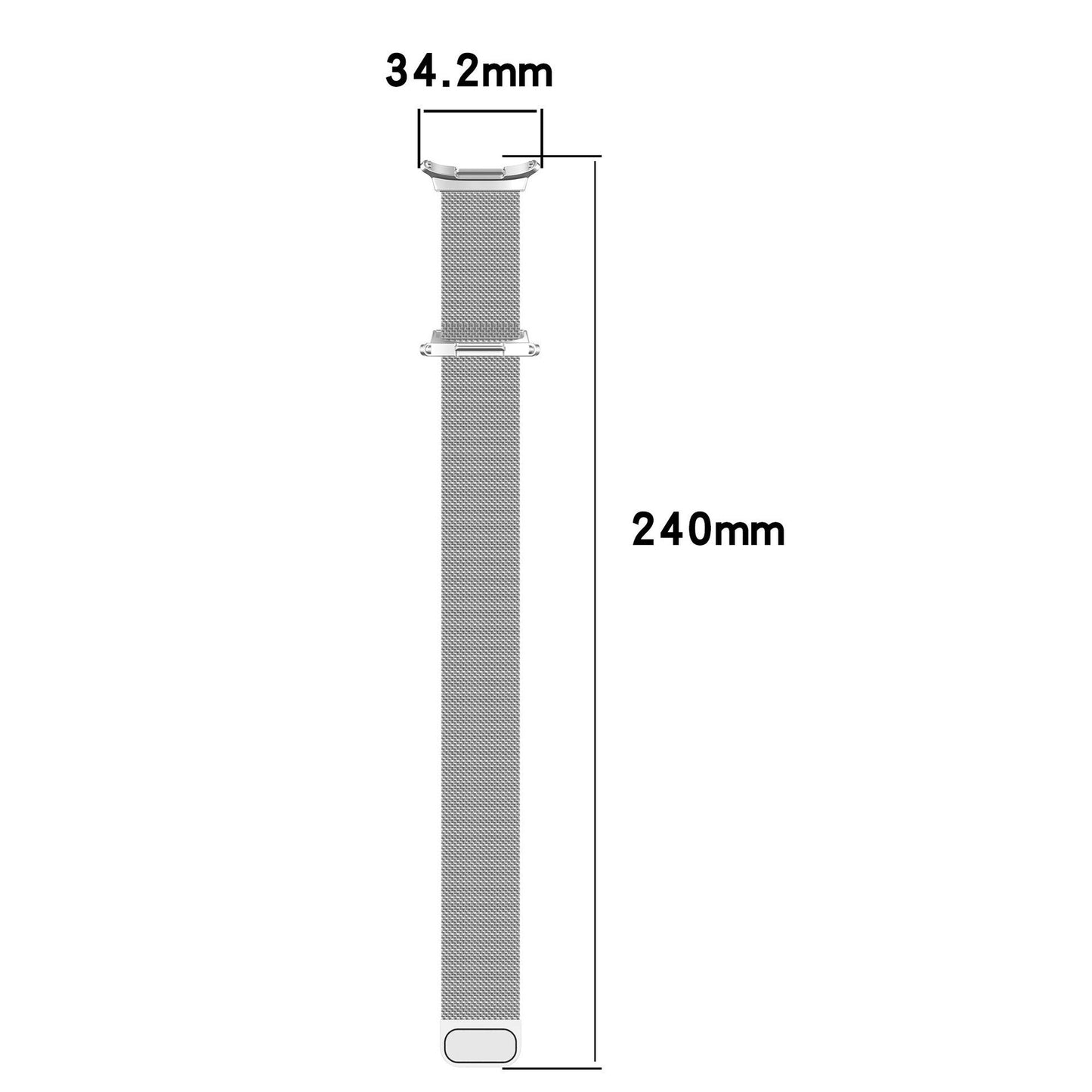Samsung Galaxy Watch Ultra 47Mm Milanese Loop Strap [Silver]