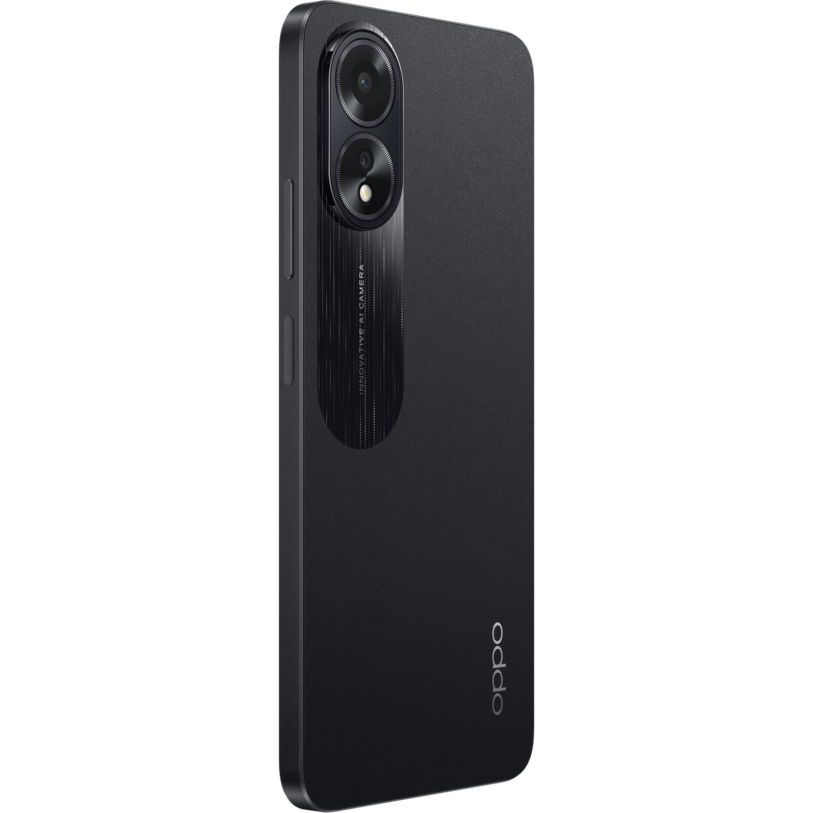 OPPO A18 Mobile Phone [128GB / 4GB RAM Glowing Black]