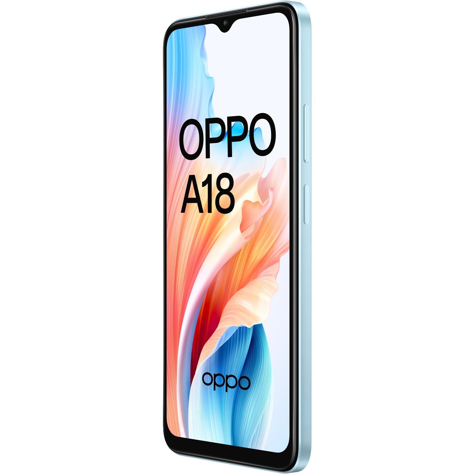 OPPO A18 Mobile Phone [128GB / 4GB RAM Glowing Blue]