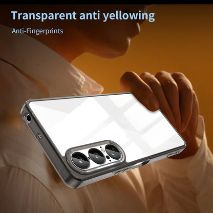 Sony Xperia 1 Vii Soft Gel Case [Clear Grey]
