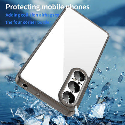 Sony Xperia 1 Vii Soft Gel Case [Clear Grey]