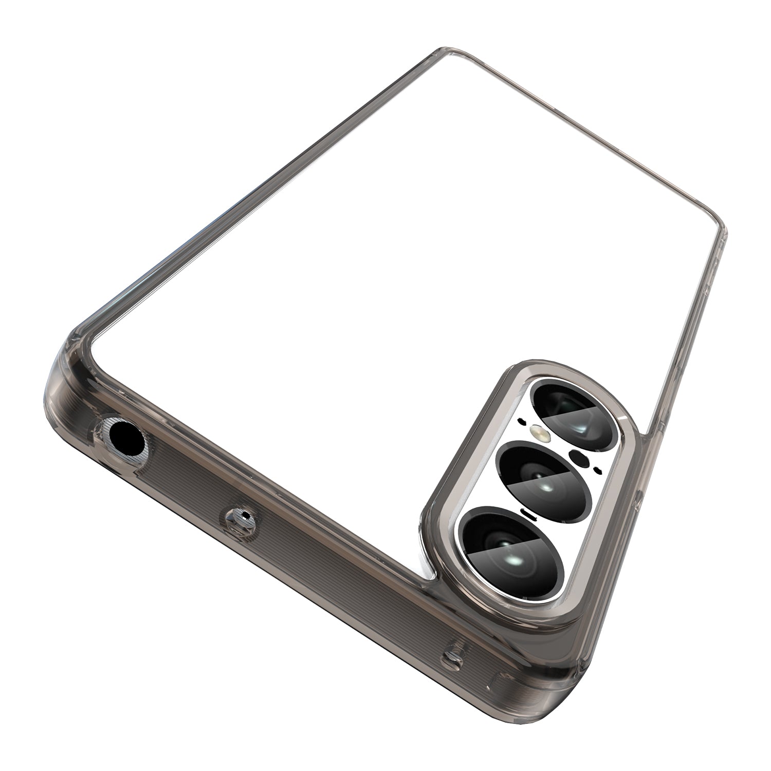 Sony Xperia 1 Vii Soft Gel Case [Clear Grey]