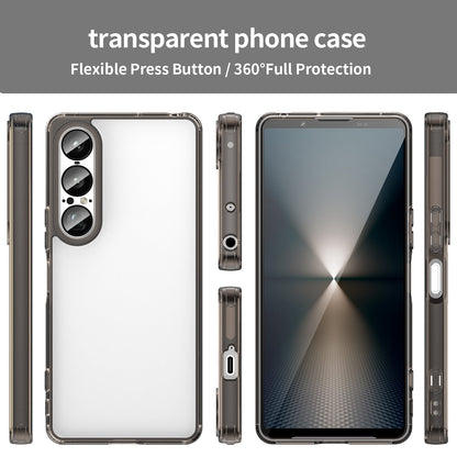 Sony Xperia 1 Vii Soft Gel Case [Clear Grey]
