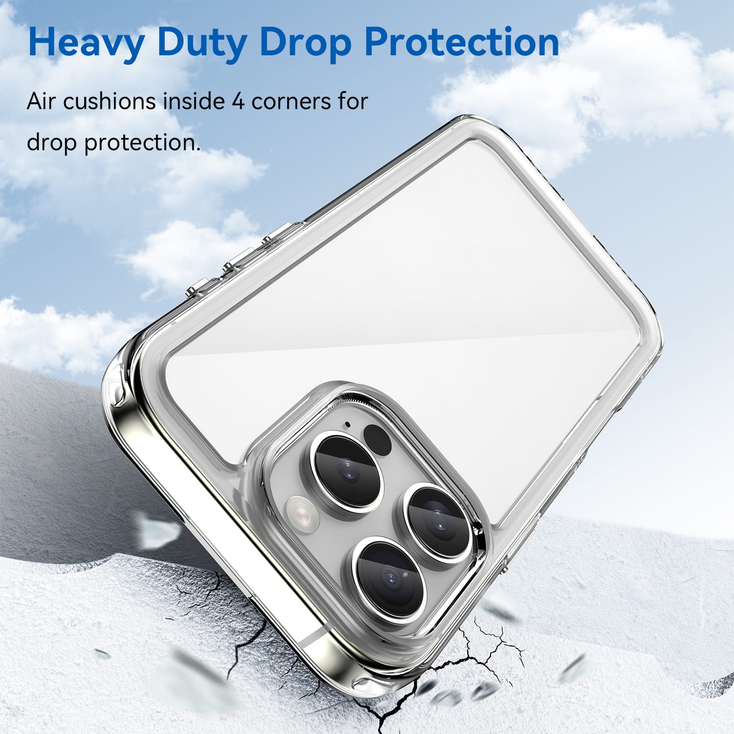 Iphone 16 Pro Soft Gel Case [Clear]