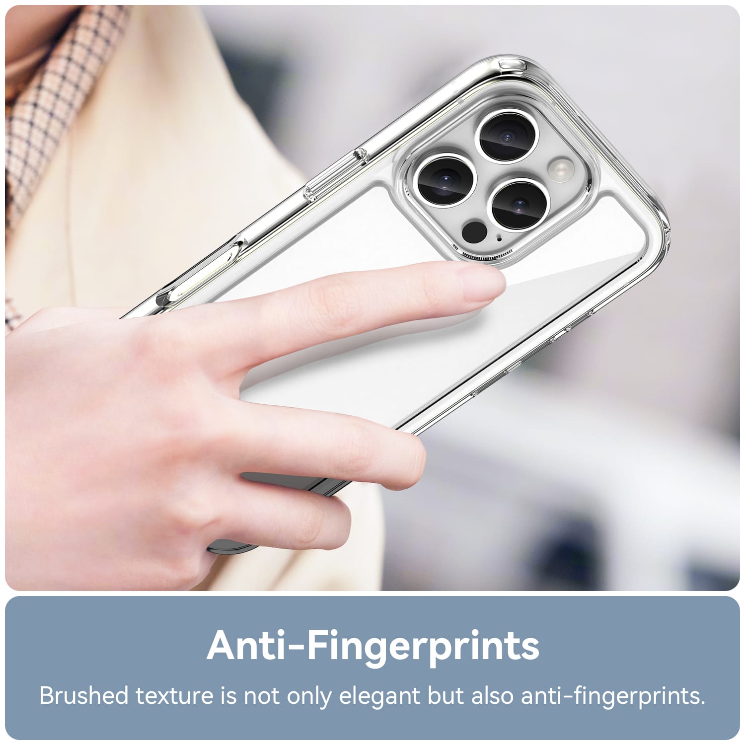 Iphone 16 Pro Soft Gel Case [Clear]