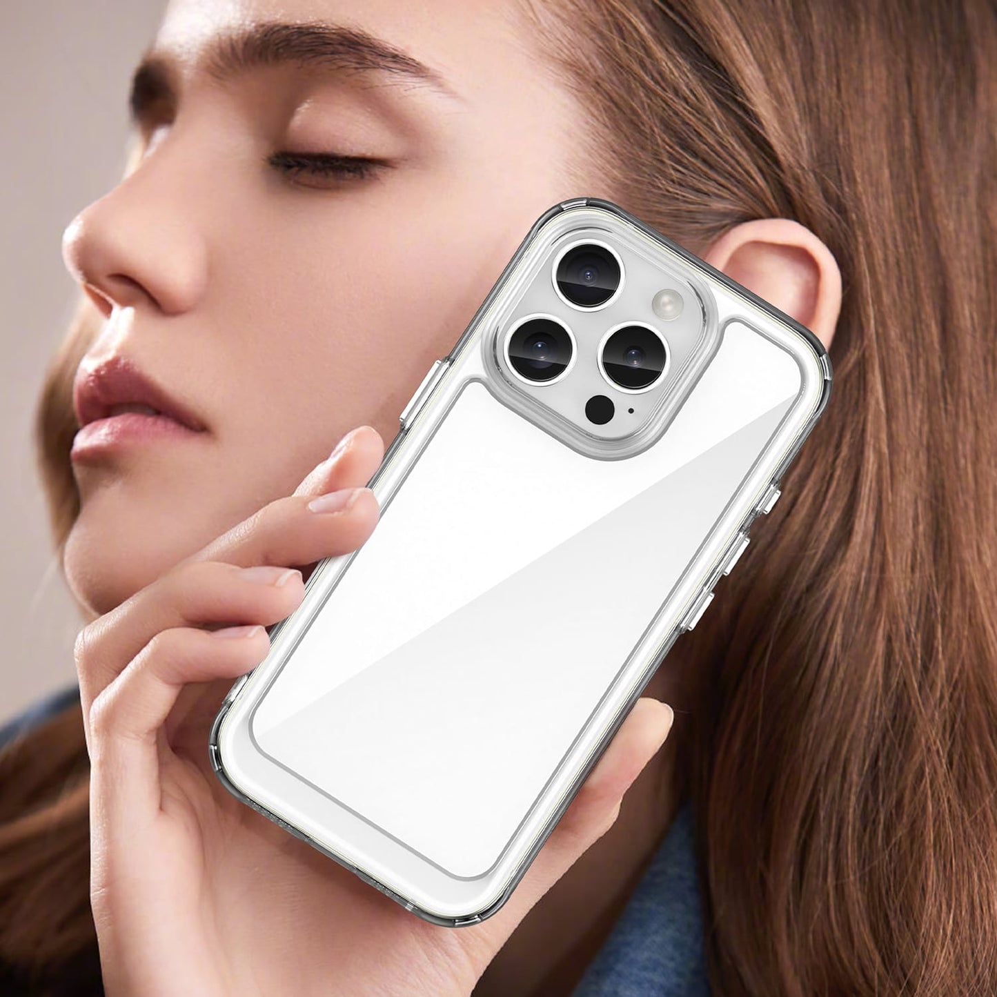Iphone 16 Pro Soft Gel Case [Clear]