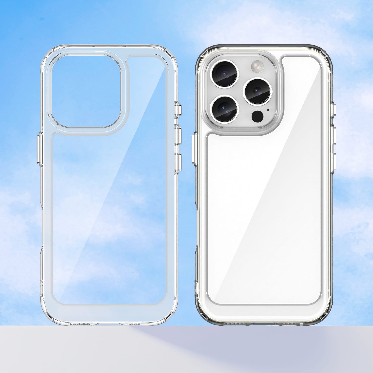 Iphone 16 Pro Soft Gel Case [Clear]