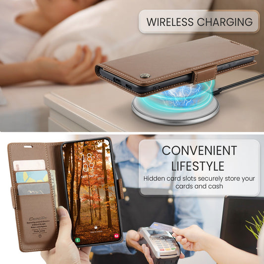 Galaxy S26 Plus Pu Wallet Case [Brown]