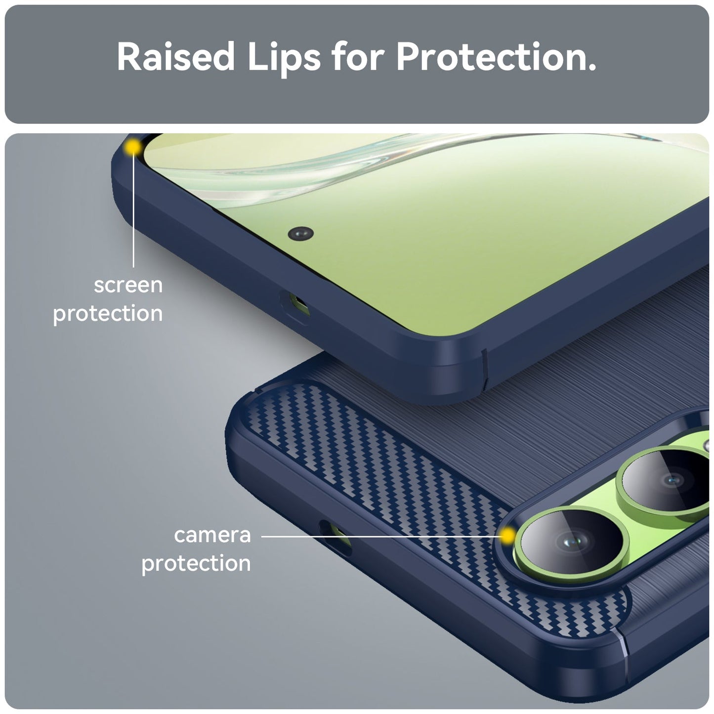 Oneplus Nord Ce4 Lite Carbon Fibre Case [Navy]