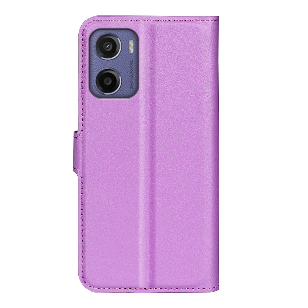 Moto G05 Pu Wallet Case [Purple]