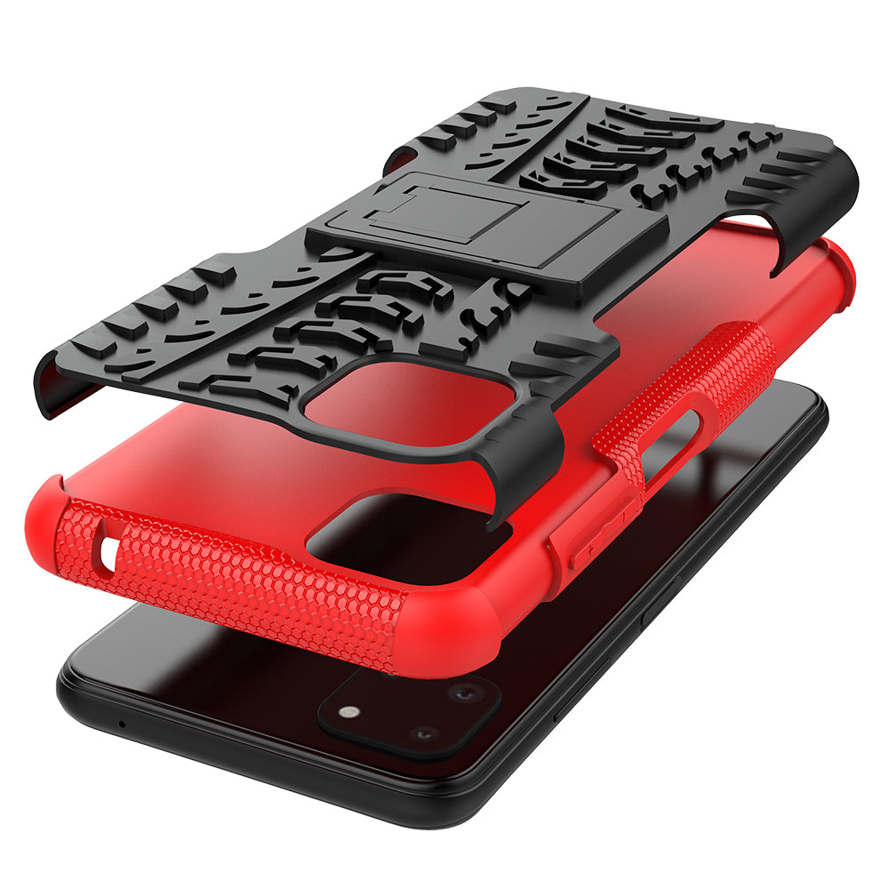 Samsung Galaxy A22 5G Heavy Duty Case Red