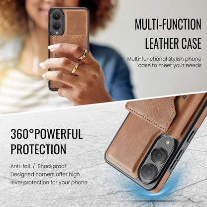Galaxy S25 Edge Magsafe Wallet [Brown]