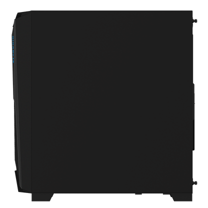 Gigabyte C301 Glass Black V2 Mid Tower Gaming Chassis , Type-C