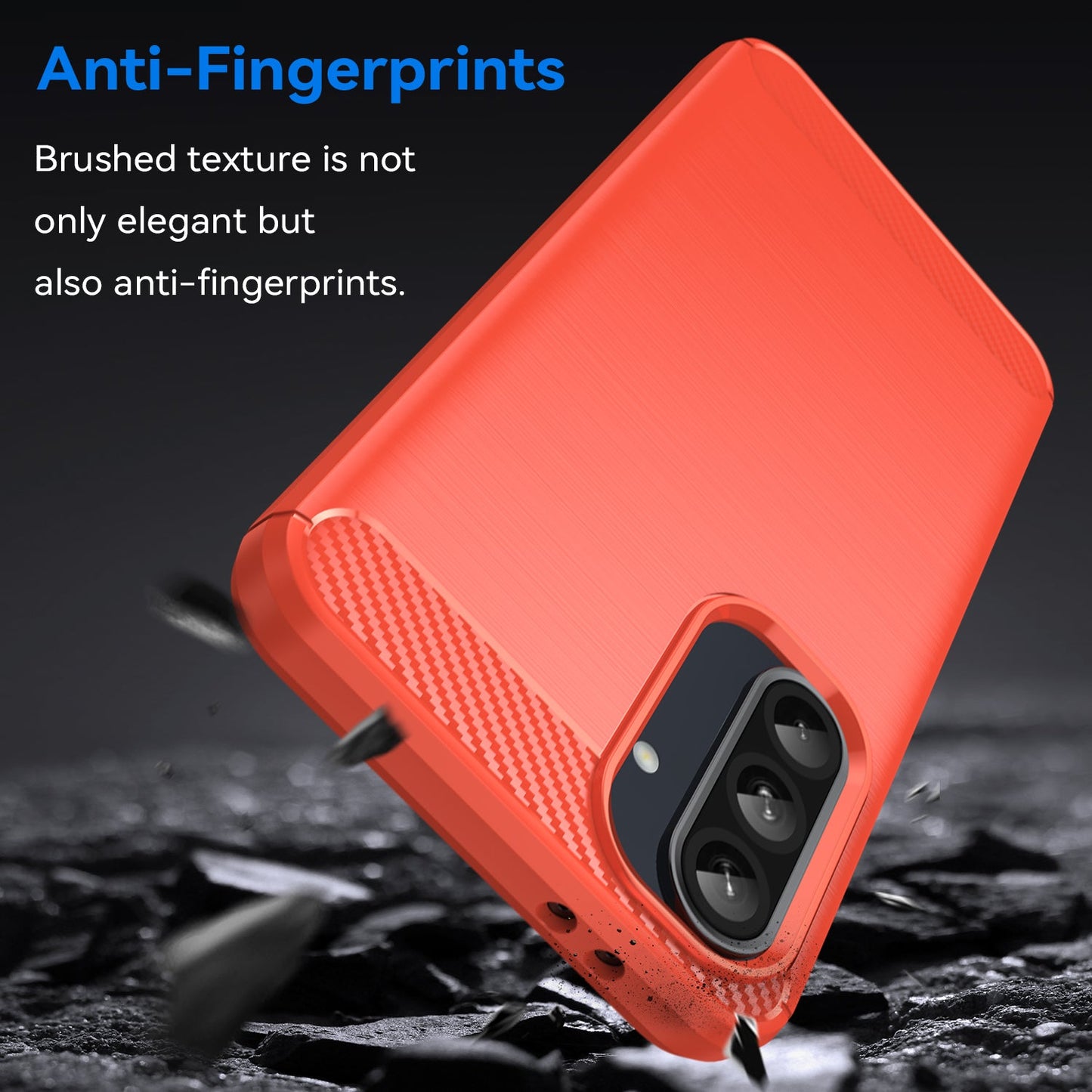 Samsung Galaxy A36 5G Carbon Fibre Case [Red]