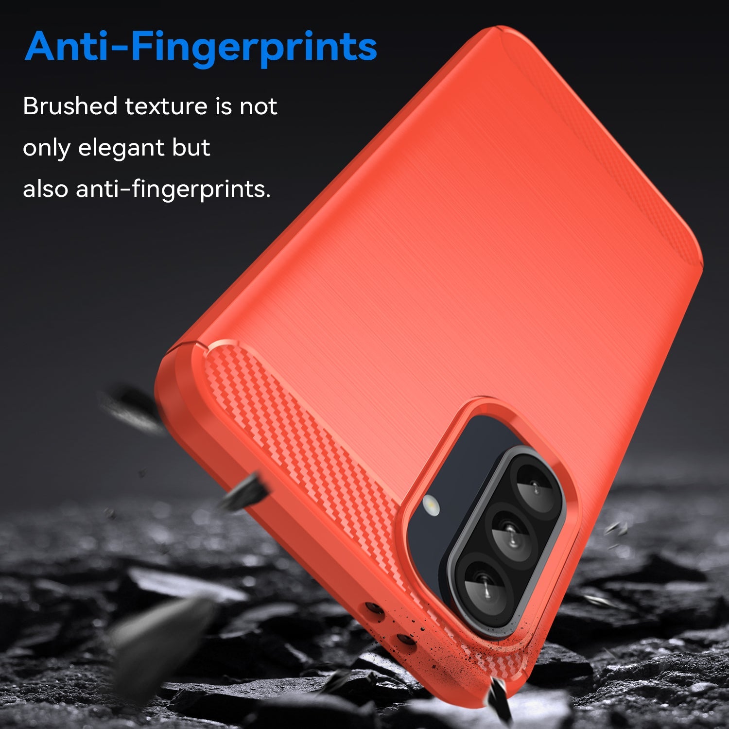 Samsung Galaxy A36 5G Carbon Fibre Case [Red]