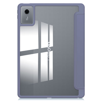 Lenovo Tab 11" 2025 Tb336 Acrylic Tri-fold Case [Lavender]