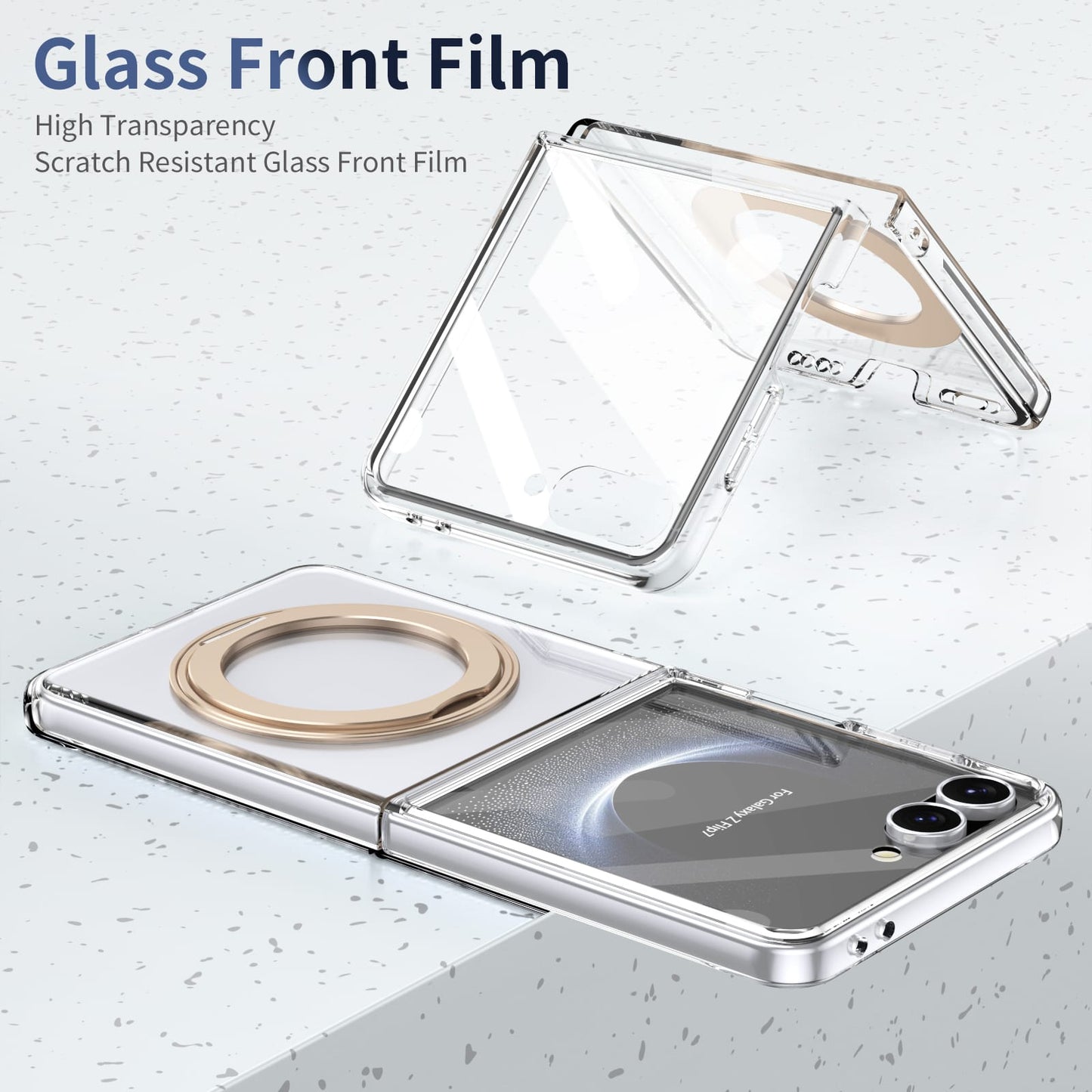 Galaxy Z Flip 7 Magsafe Stand Case [Gold]