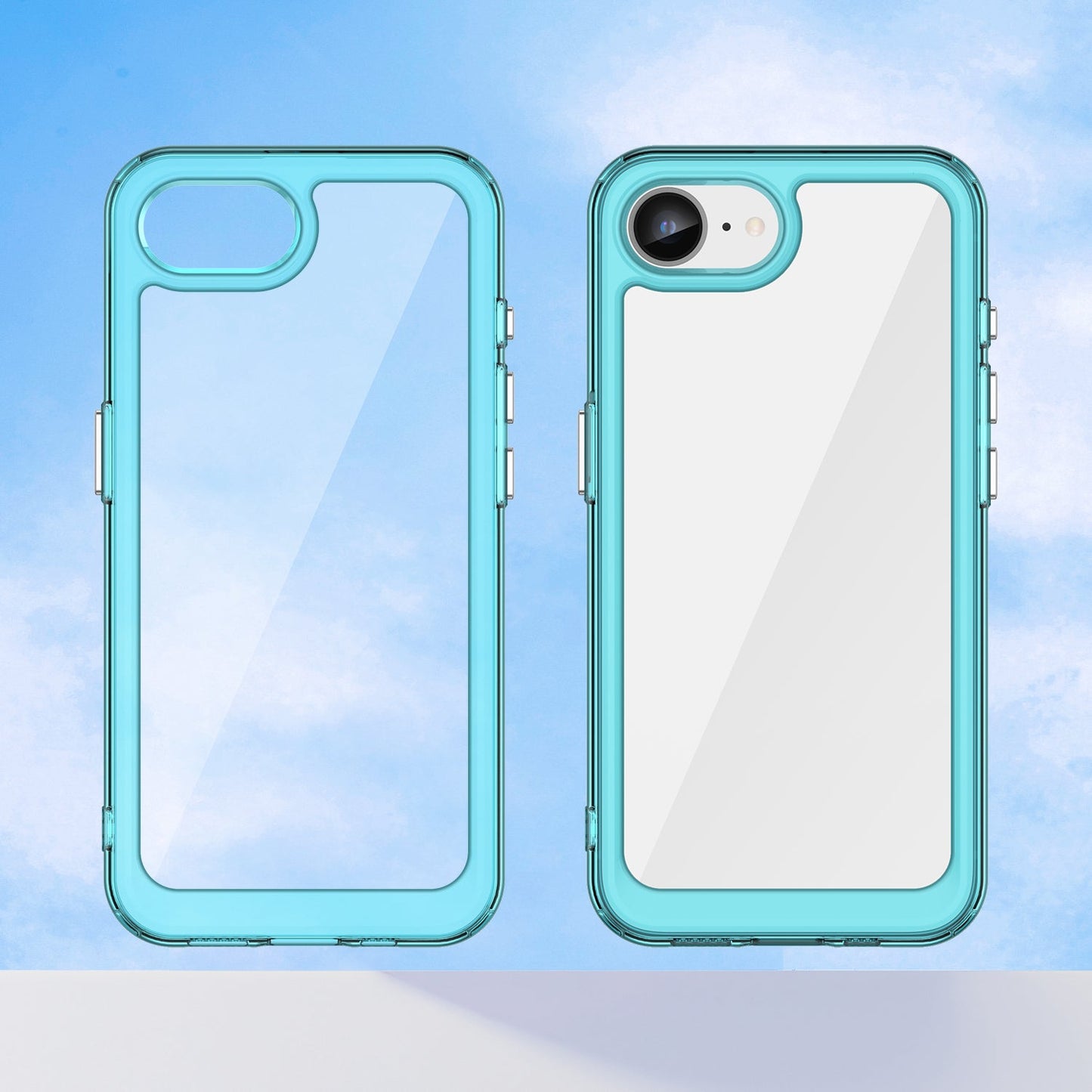 Apple iPhone 16E Soft Gel Case [Clear Blue]