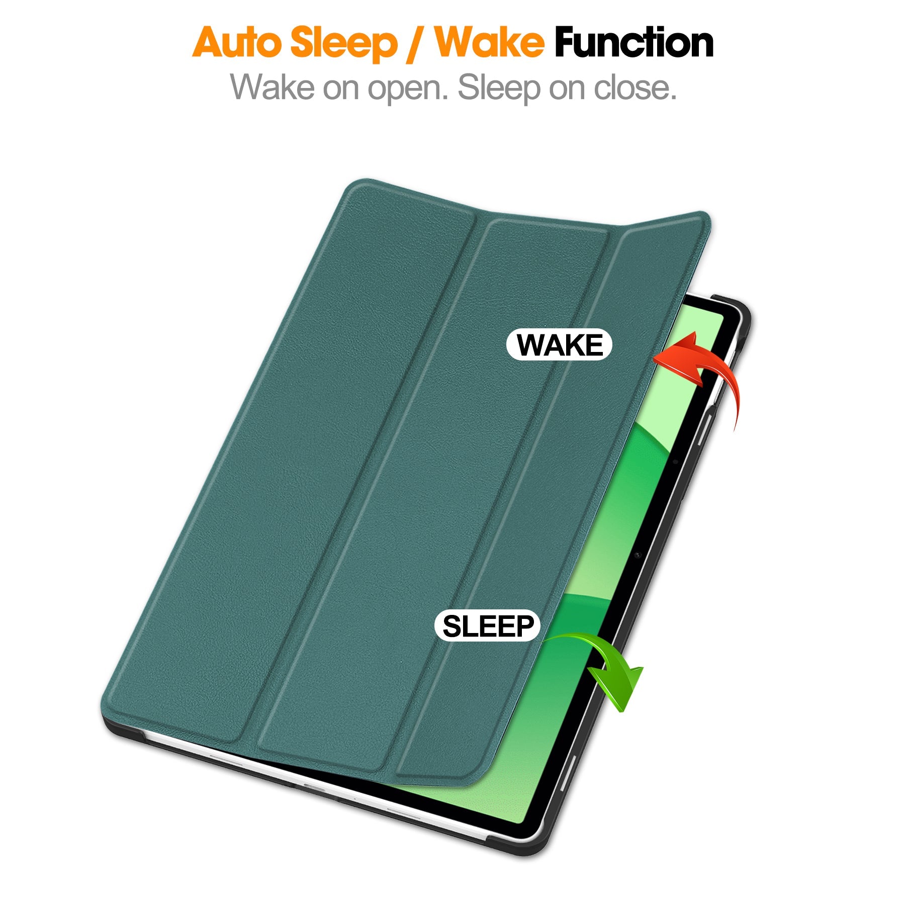 Oppo Pad Se 11" Tri-fold Pu Case [Teal]