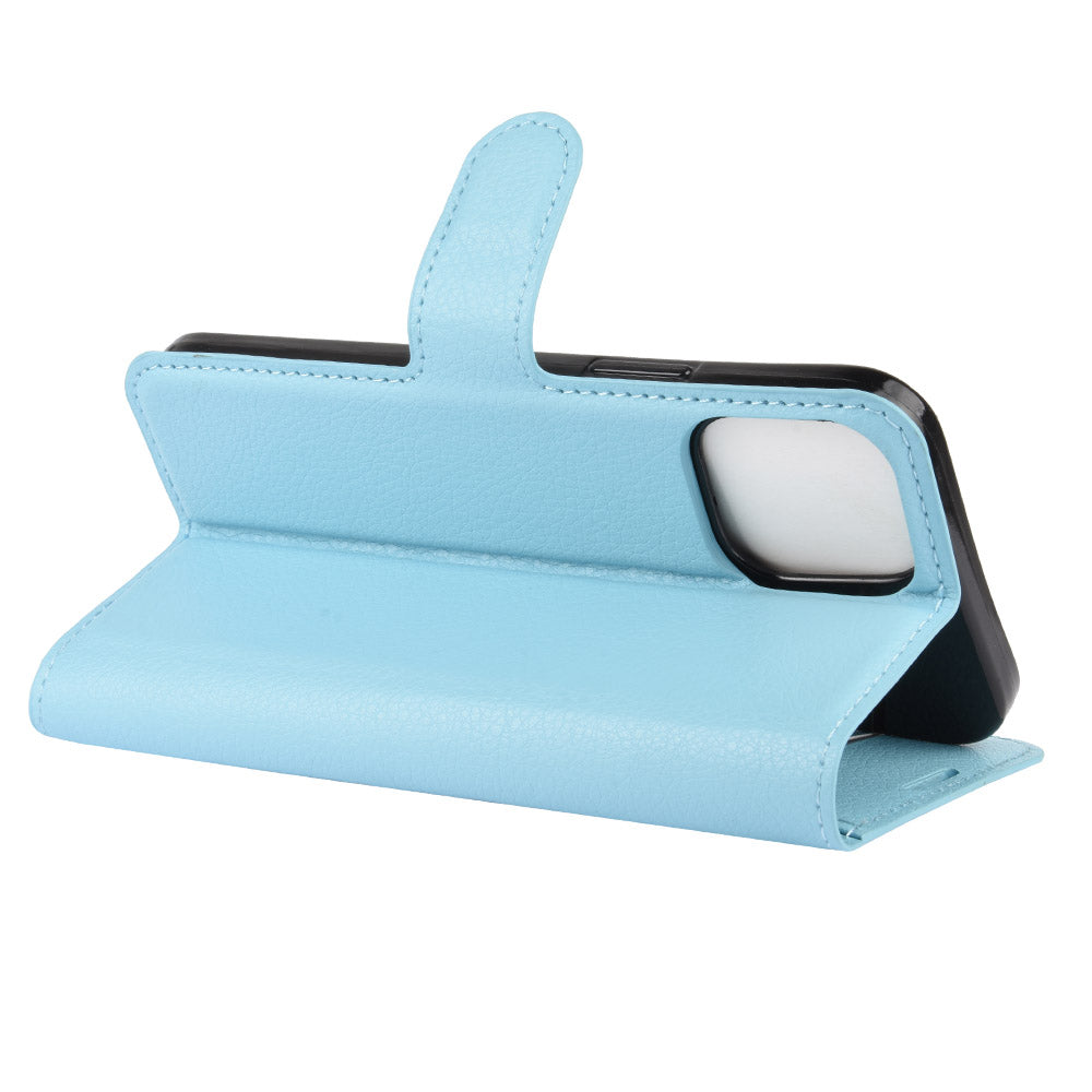 Iphone 12 Mini Pu Wallet Case [Lightblue]