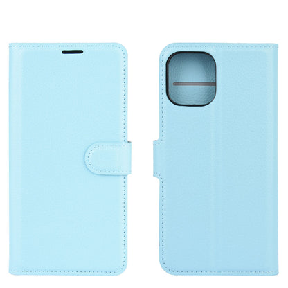 Iphone 12 Mini Pu Wallet Case [Lightblue]