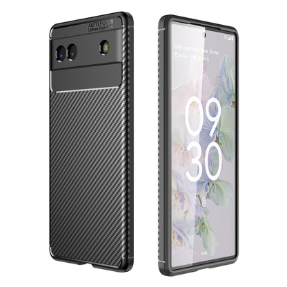 Google Pixel 6a Carbon Fibre Case [Black]