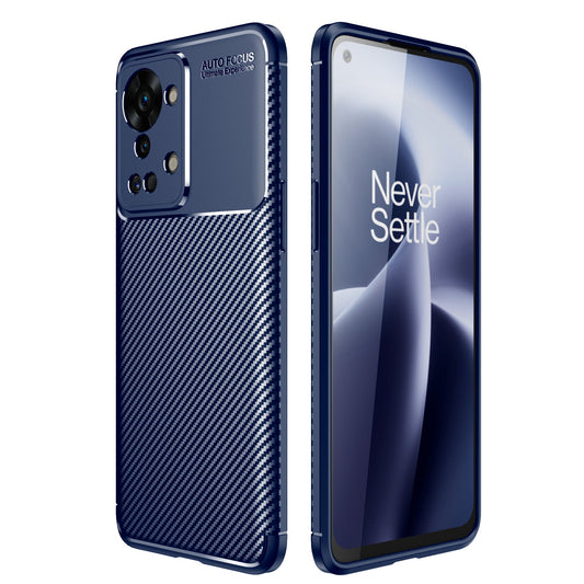 Oneplus Nord 2t Carbon Fibre Case [Navy]