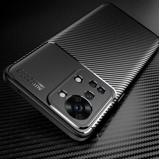 Oneplus Nord 2t Carbon Fibre Case [Black]