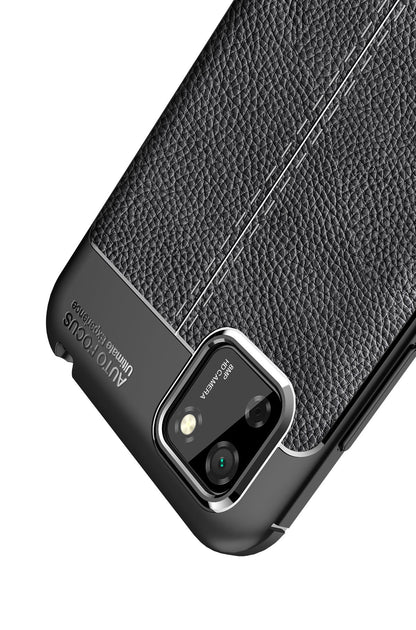 Huawei Y5p Leather Texture Case Red
