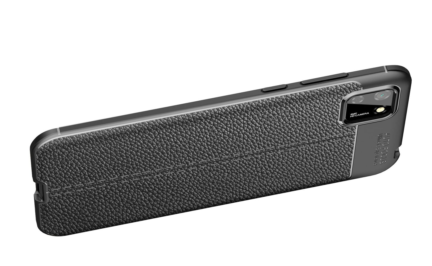 Huawei Y5p Leather Texture Case Black