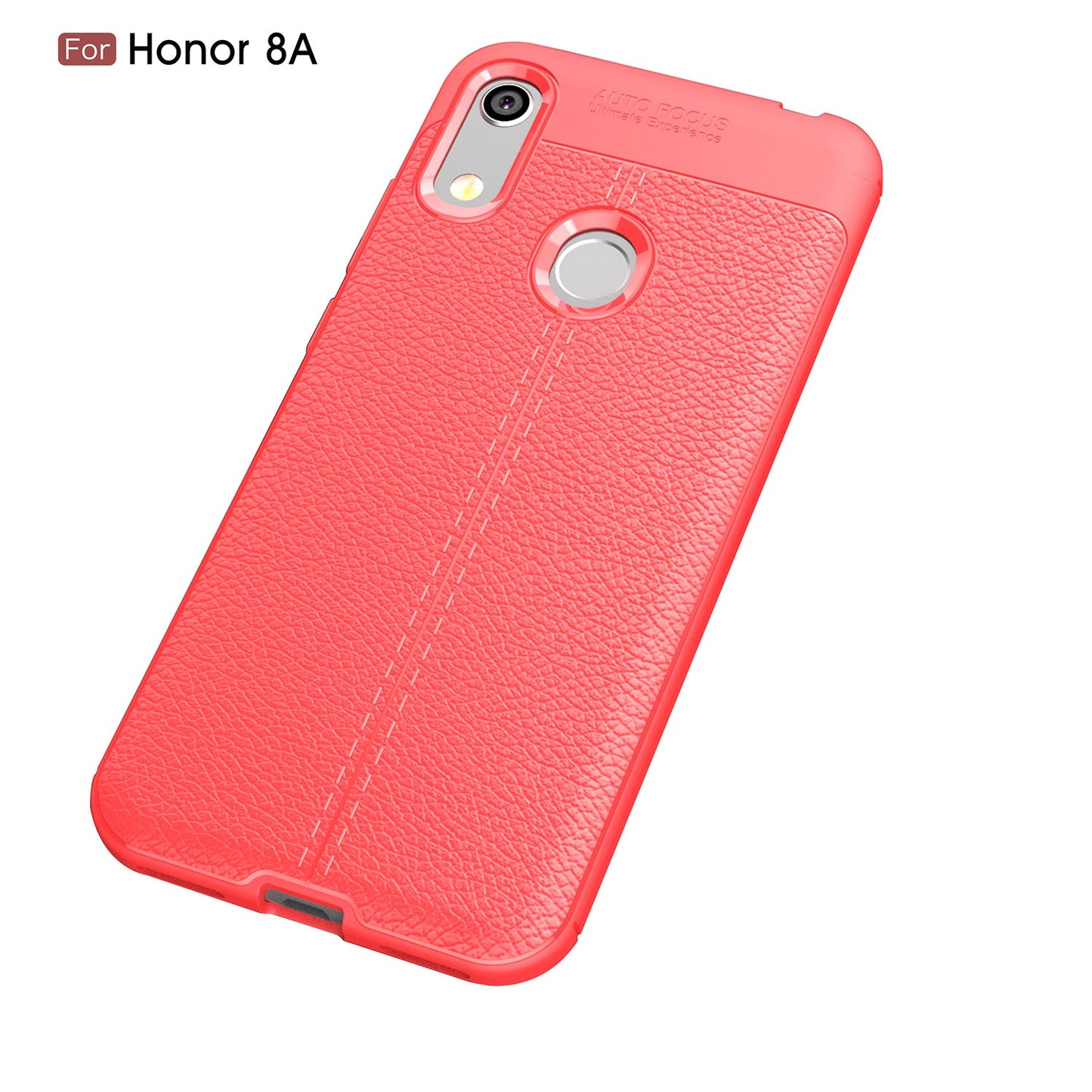 Huawei Y6s Leather Texture Case Red