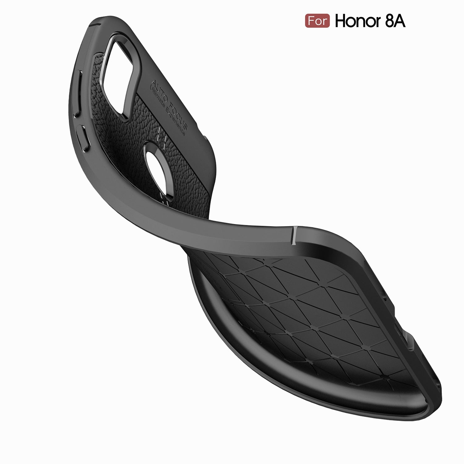 Huawei Y6s Leather Texture Case Black