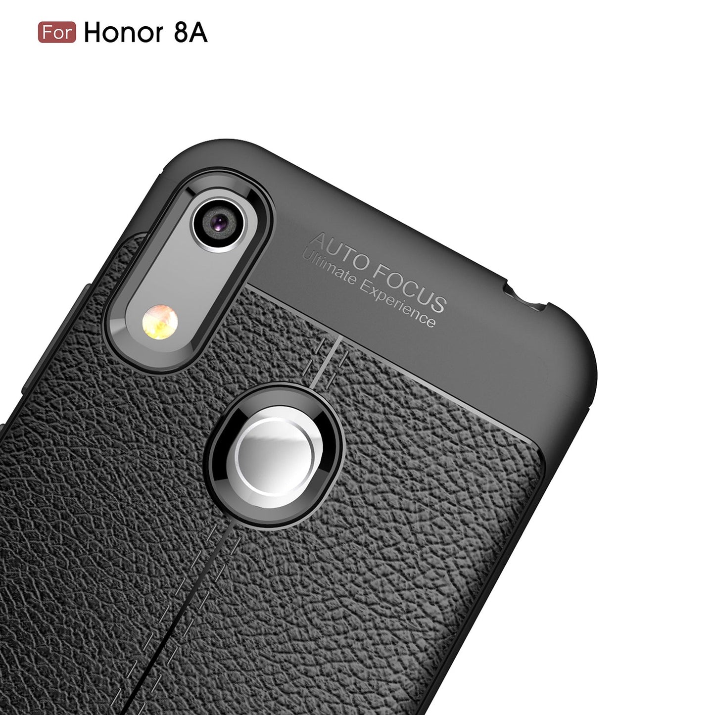 Huawei Y6s Leather Texture Case Black