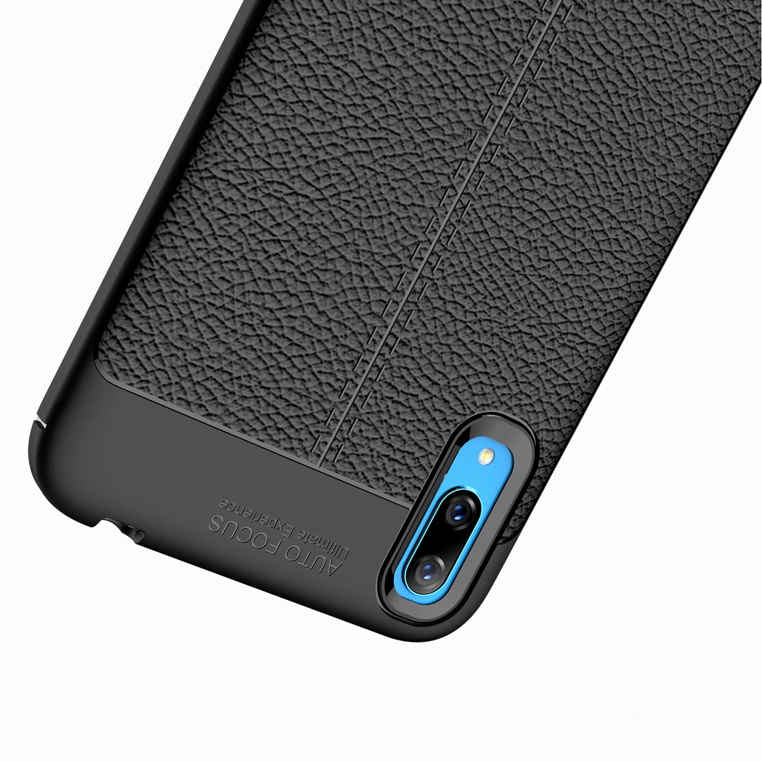 Huawei Y7 Pro 2019 Leather Texture Case Red