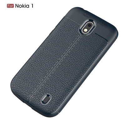 Nokia 1 Leather Texture Case Navy