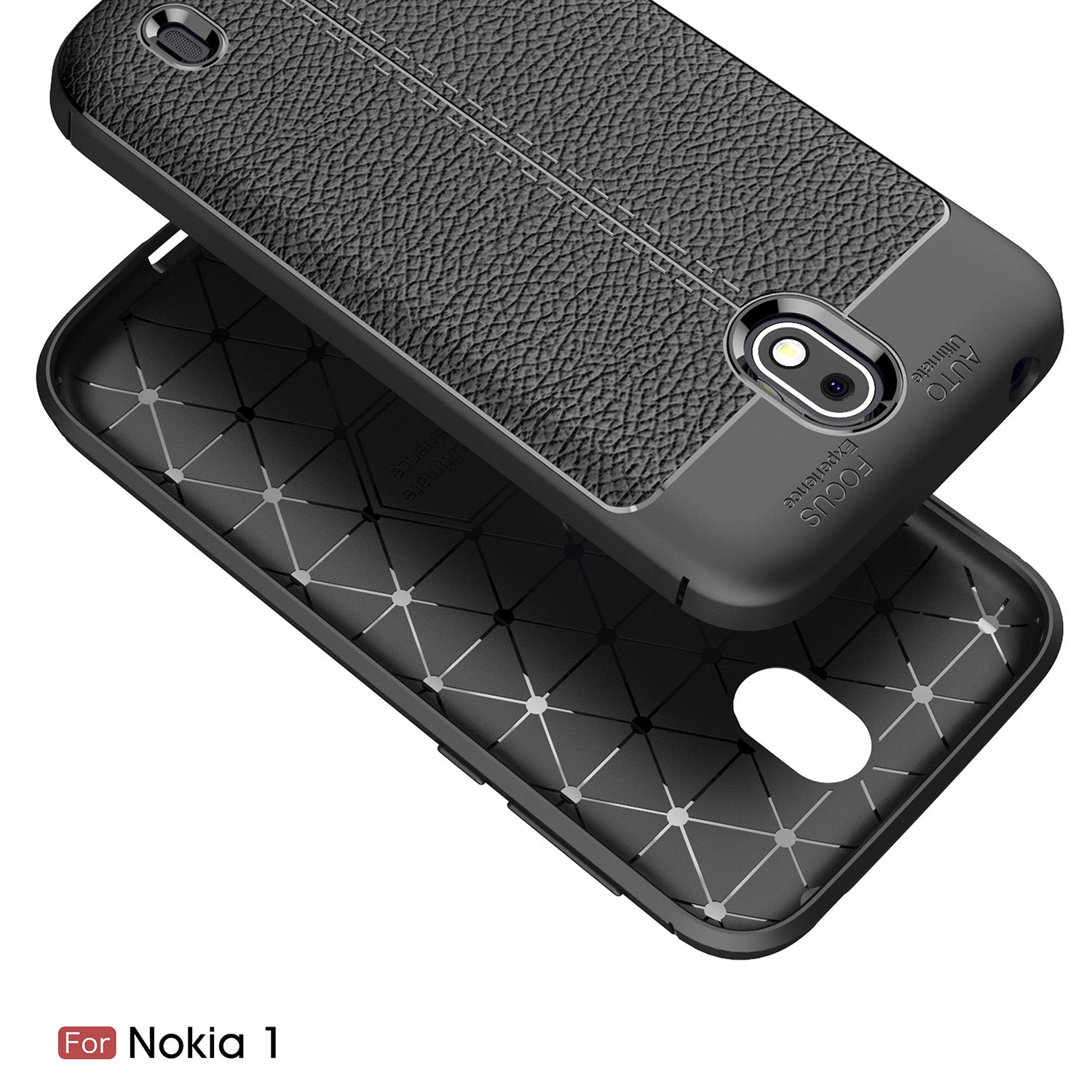 Nokia 1 Leather Texture Case Navy