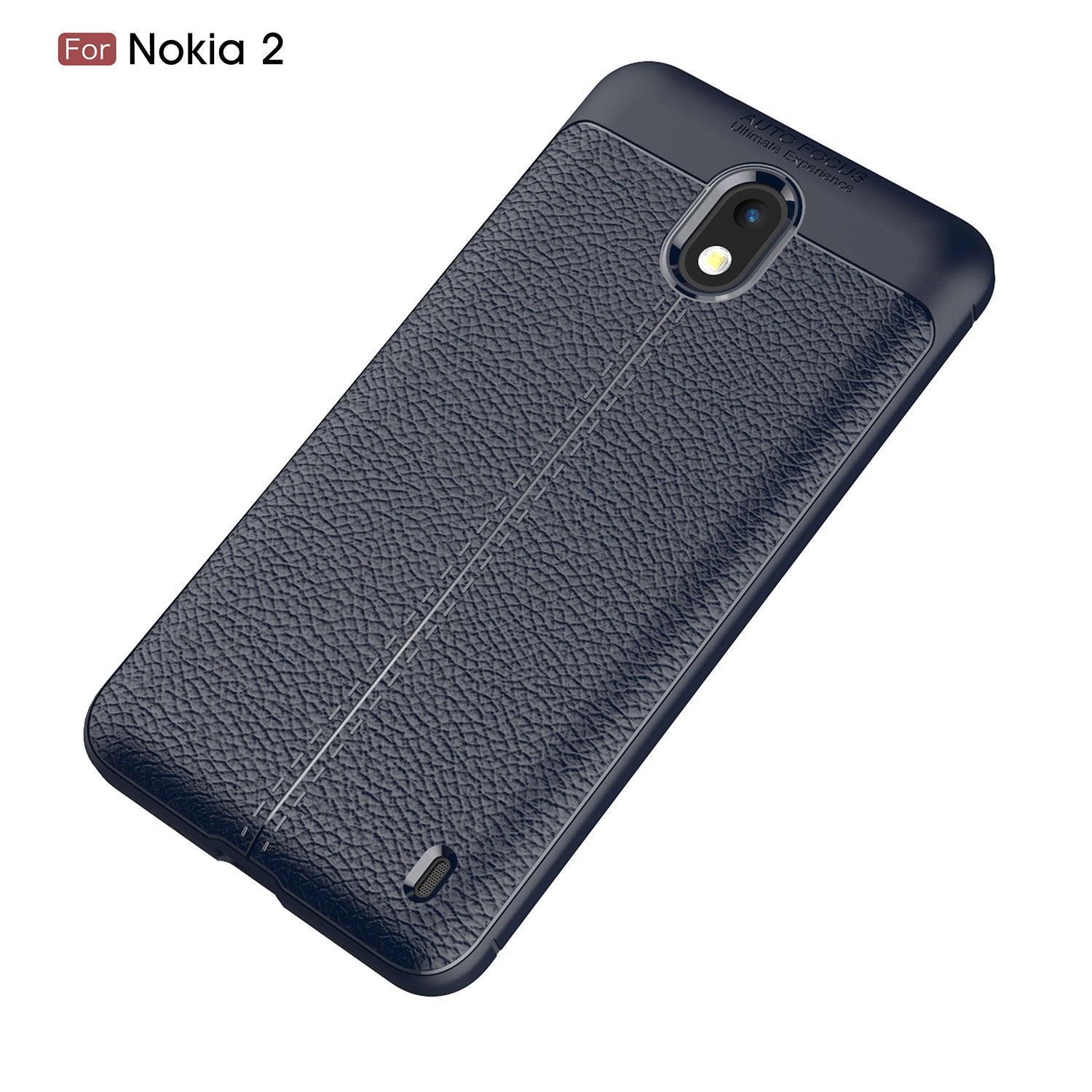 Nokia 2 Leather Texture Case Navy