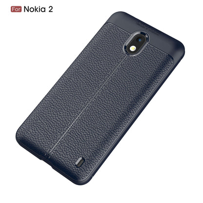 Nokia 2 Leather Texture Case Navy