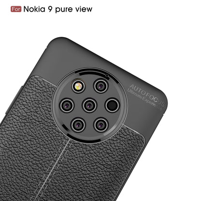Nokia 9 PureView Leather Texture Case Red