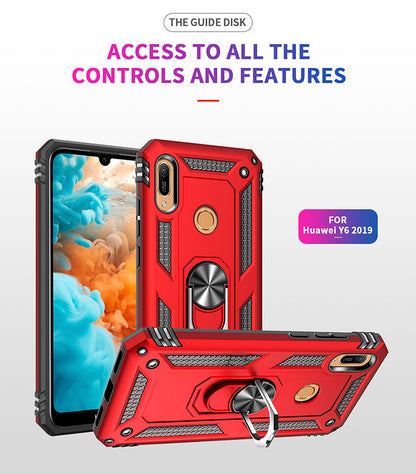 Huawei Y6S Military Armour Case [Rosegold]