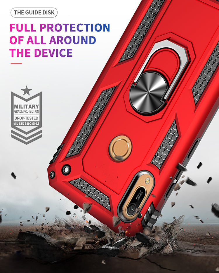 Huawei Y6S Military Armour Case [Rosegold]
