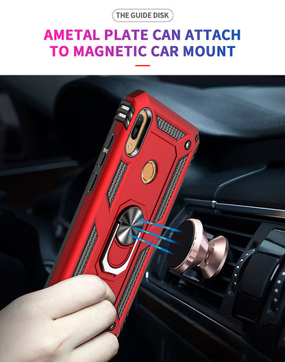 Huawei Y6S Military Armour Case [Rosegold]