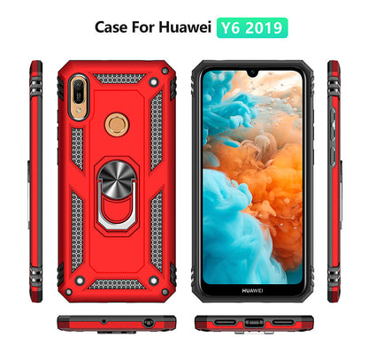 Huawei Y6S Military Armour Case [Rosegold]
